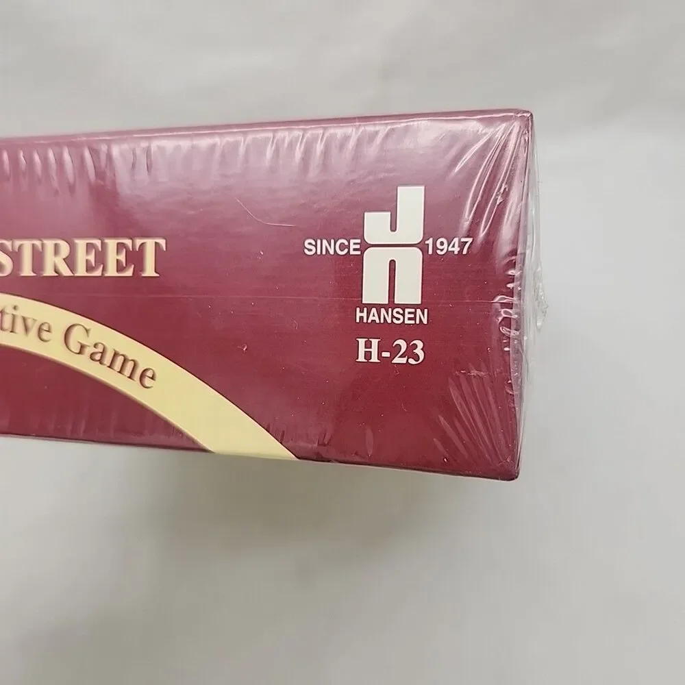 Game 221B Baker Street Sherlock Holmes The Master Detective Hansen 1977 NEW